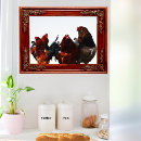 Recherche de poulet de coq posters Ferme