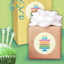 Search for happy birthday cards stickers Round