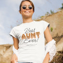 Search for best aunt ever tshirts Unique