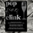 Search for cheers to the new year invitations Pop fizz clink