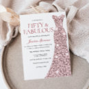 Recherche de sparkle anniversaire invitations Rose doré