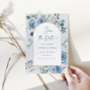 Search for dusty blue save the dates Eucalyptus
