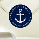 Search for navy anchor wedding stickers Nautical