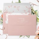 Search for pink wedding envelopes Modern typography