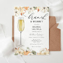 Search for autumn bridal brunch invitations Champagne