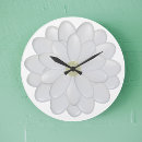 Recherche de marguerite blanche horloges Floral