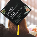 Search for inspirational quote graduation cap toppers Trendy