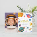 Recherche de space anniversaire invitations Fusée