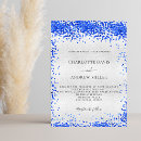 Search for silver confetti wedding invitations Sparkle