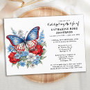 Search for butterfly memorial service invitations Modern