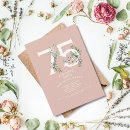 Search for rose 75th birthday invitations Elegant