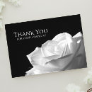 Recherche de floral sympathy thank you cards Élégant