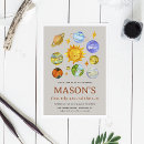 Search for moon 1st birthday invitations Galaxy