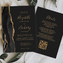 Search for dark wedding invitations Chic