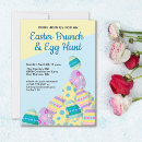 Search for easter egg hunt seasonal invitations Colourful