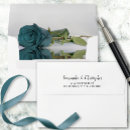 Search for teal envelopes Return address