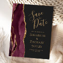 Search for burgundy gold save the dates Modern