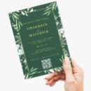 Search for dark green and gold invitations Floral