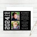 Search for black and silver graduation invitations Graduate