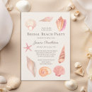 Recherche de beach party invitations Coquillages