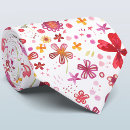 Search for hand painted ties Floral pattern