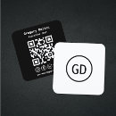 Recherche de monochrome cartes visite Typographie