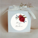Search for peony wedding stickers Vintage