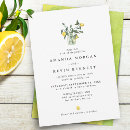 Recherche de citrus mariage invitations Citron