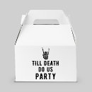 Search for gothic wedding favour boxes Skeleton