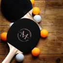Recherche de calligraphie raquettes ping pong Monogrammé