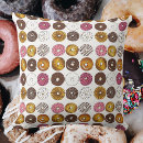 Search for junk food throw pillows Doughnut