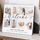 Search for newborn baby plaques Baby photo keepsake