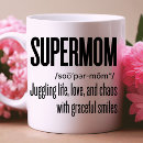 Search for supermom mugs Funny