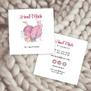 Recherche de tricoteuses cartes visite Aiguilles de tricot