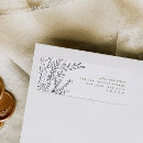 Search for bouquet return address labels Elegant
