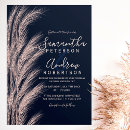 Search for rose gold glitter wedding invitations Typography