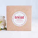 Recherche de rouge et gris autocollants Minimaliste