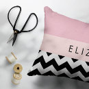 Search for black and white chevron pillowcases For her