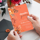Search for colourful thanksgiving invitations Give thanks