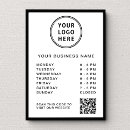 Search for website logo posters Qr code