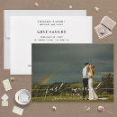 Recherche de just married invitations Calligraphie