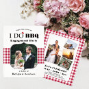 Search for holiday engagement party invitations Red