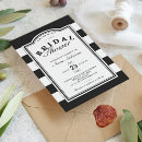 Search for stripe bridal shower invitations Chic