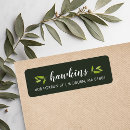 Search for tiny return address labels Green