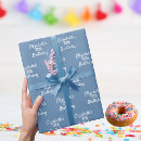 Search for dusty blue wrapping paper White