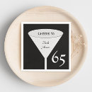 Search for 65th birthday napkins 65 years