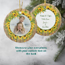 Search for colorful ornaments Wreath