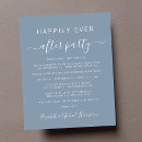 Search for we eloped wedding reception invitations Elegant