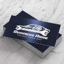 Search for auto parts business cards Mechanic