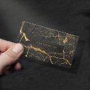 Search for black and gold marble business cards Interior design